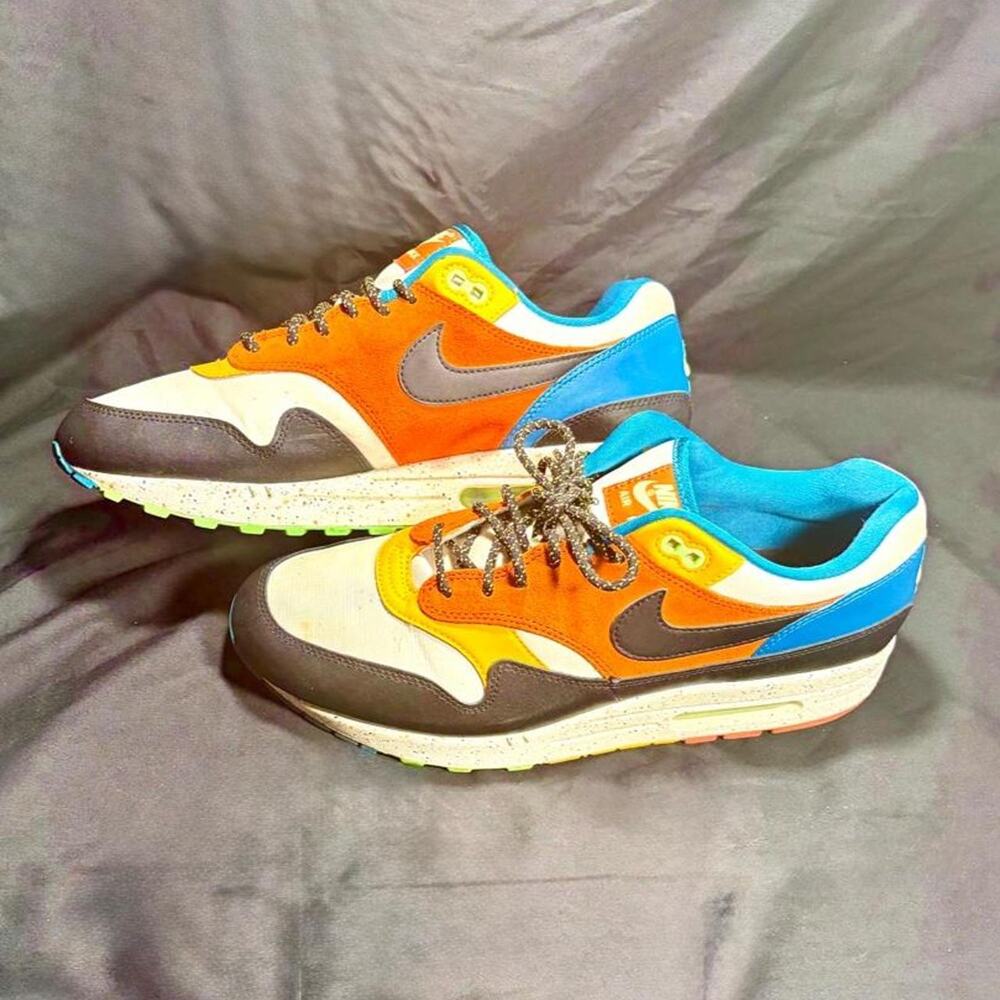🚨 Nike Air Max 1 Multi-Mix Running Shoes Sneakers CZ8140-001 Men's Size 11 👟